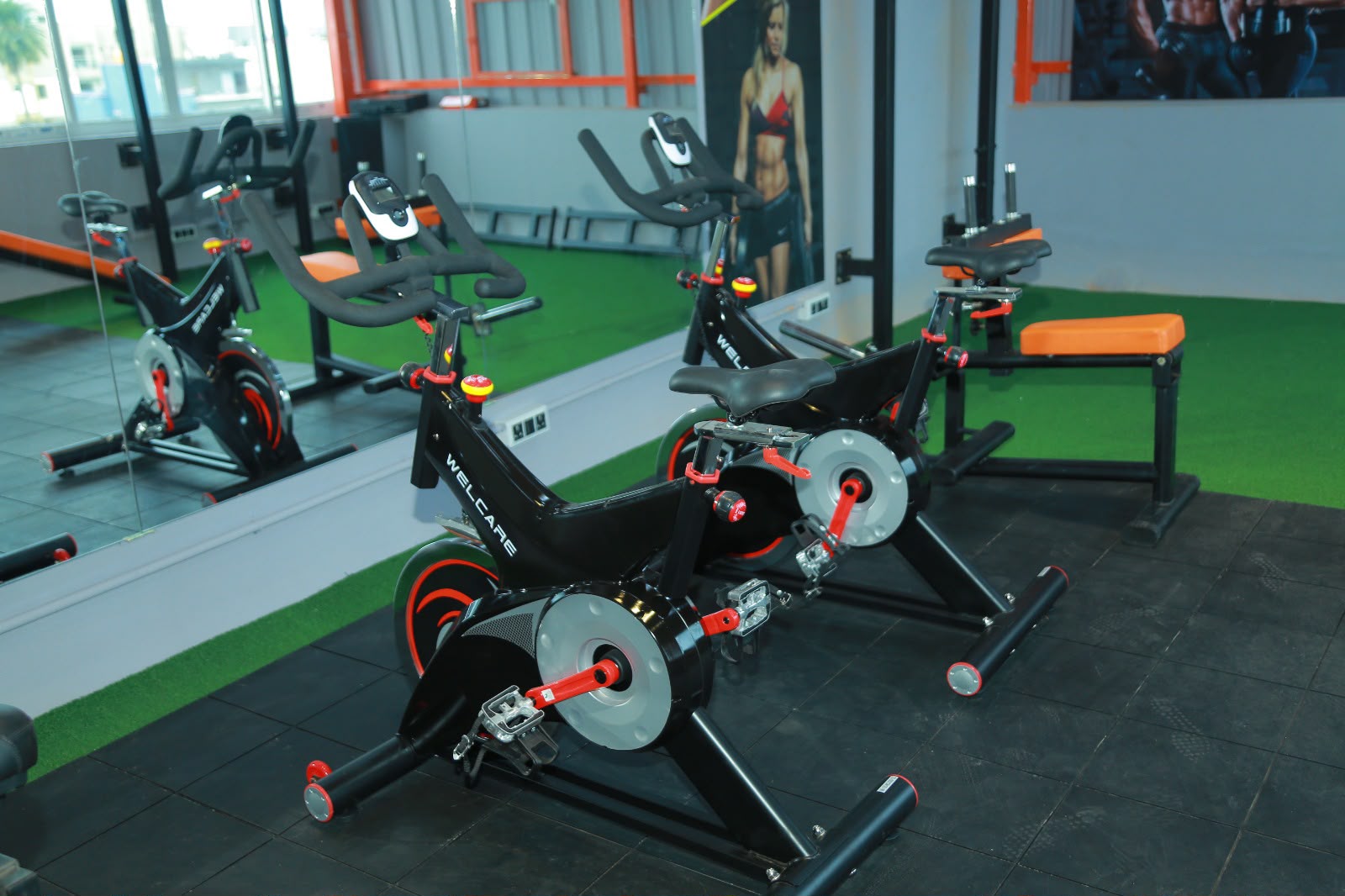 Cardio deck at JRA Fitness Hub