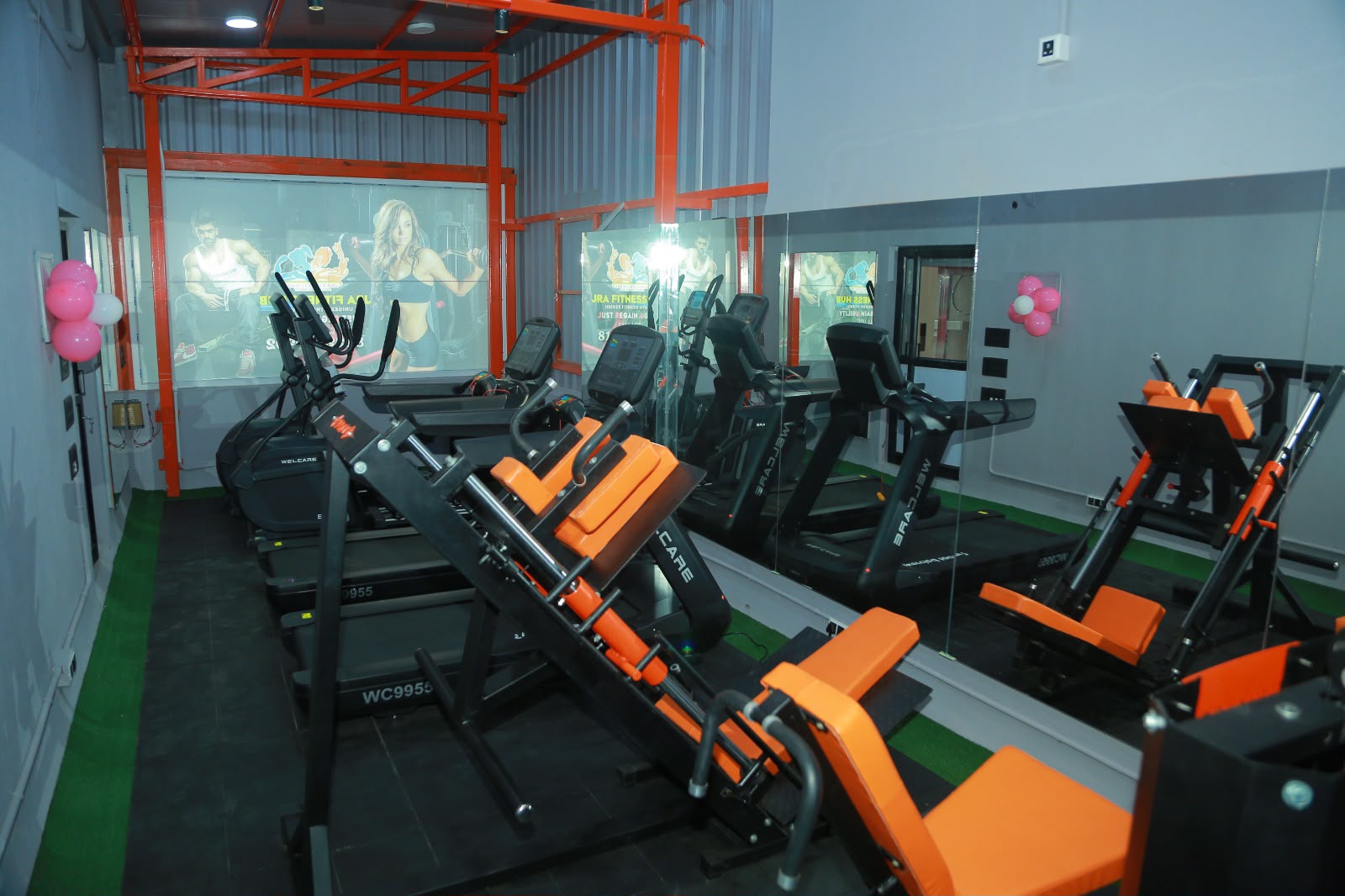 Group training class at JRA Fitness Hub
