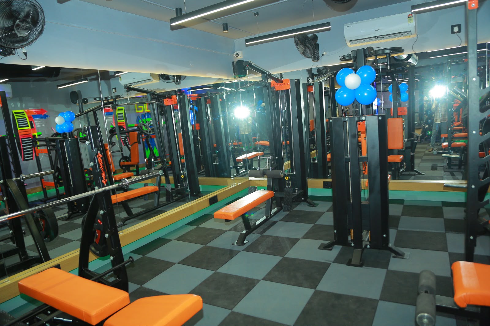 Reception at JRA Fitness Hub