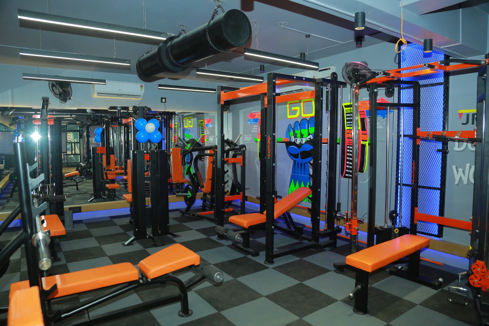 Functional training rig at JRA Fitness Hub