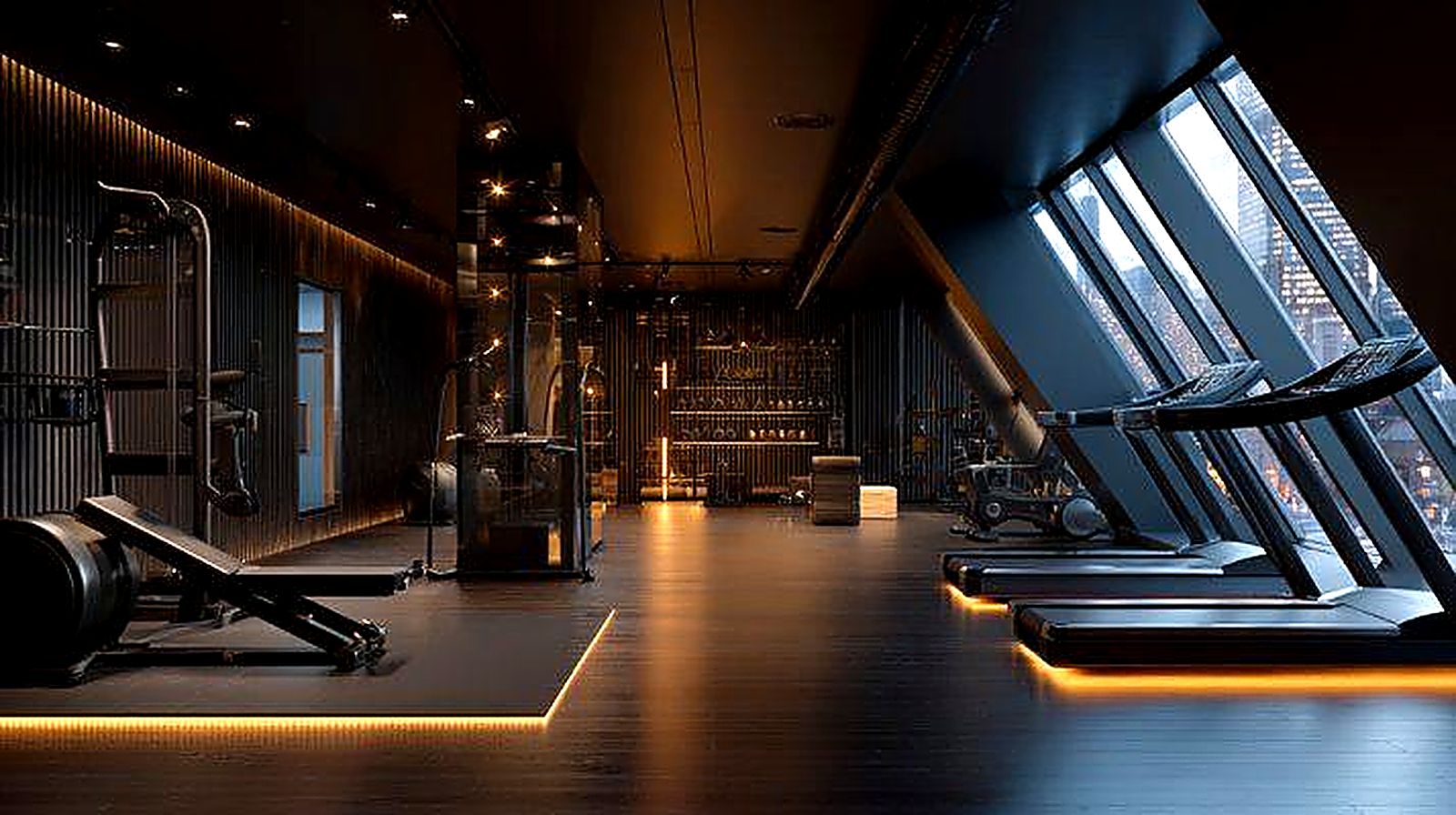 Recovery lounge at JRA Fitness Hub